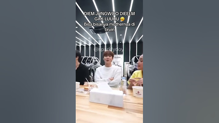 jungwoo niruin mama gigi pleketiplek mamanya😂 #jungwoo #mamagigi #nagitaslavina #nct #rans