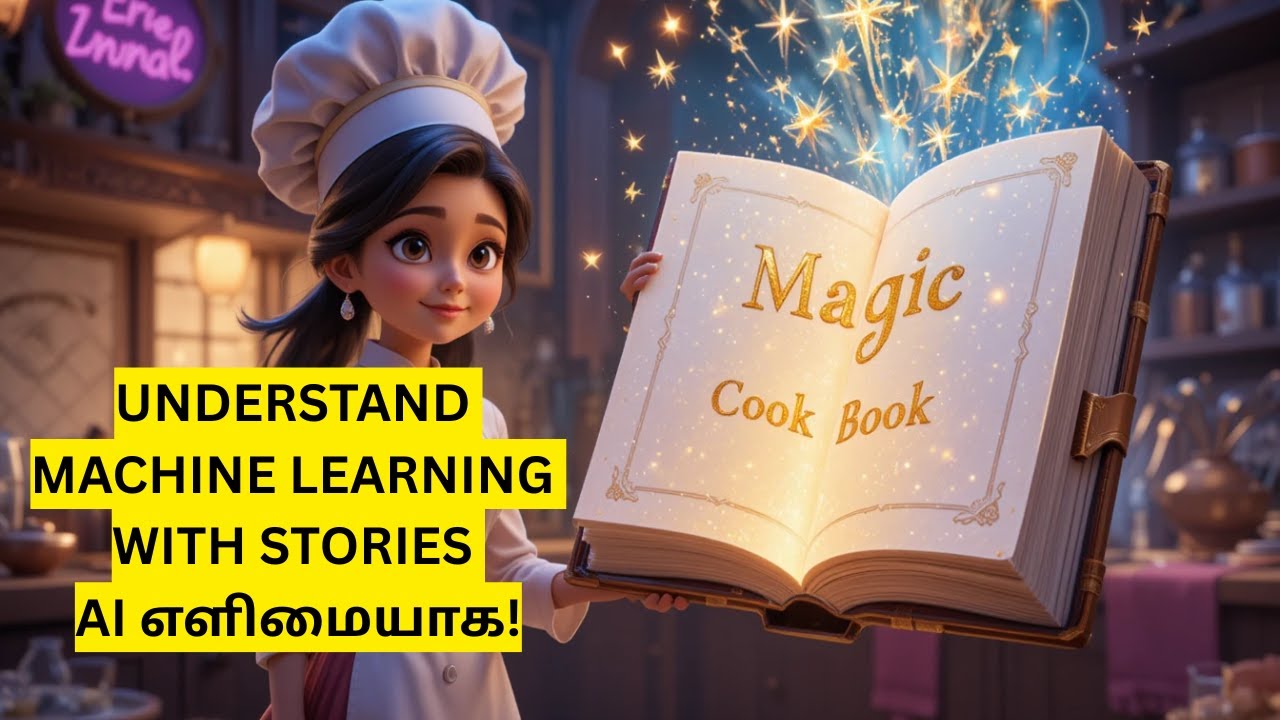 THE MAGIC COOK BOOK | UNDERSTAND MACHINE LEARNING WITH STORIES | AI ...