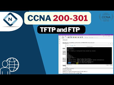 Free CCNA (NEW) | TFTP and FTP | Video 78 | CCNA 200-301 Complete Course