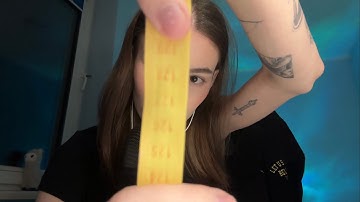 ASMR measuring your face