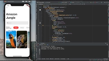 Flutter UI Implementation | Amazon Jungle