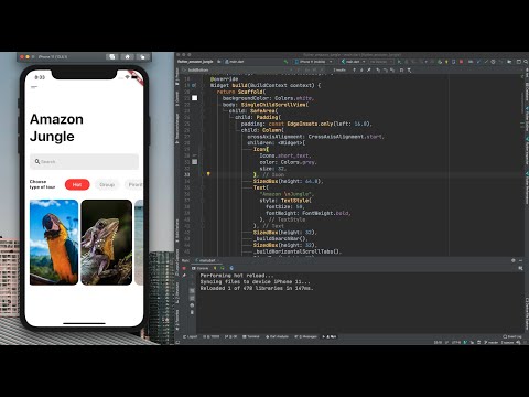 Flutter UI Implementation