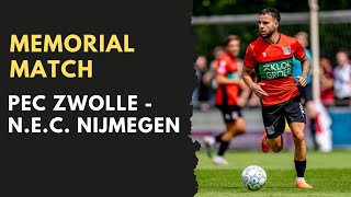 Memorial Match | PEC Zwolle - N.E.C. Nijmegen