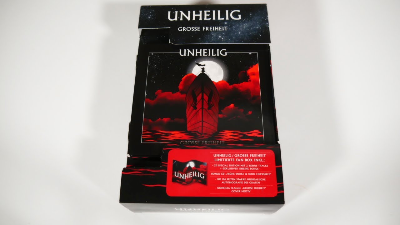 Unheilig - Grosse Freiheit Box Unboxing
