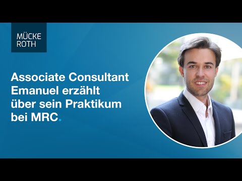 Praktikum in der Unternehmensberatung Mücke Roth & Company - video from Mcke Roth