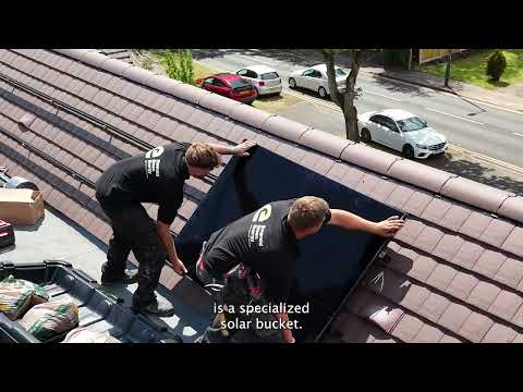 Solar Panel Installation With Joe McLellan CSO At Emerald Green Energy