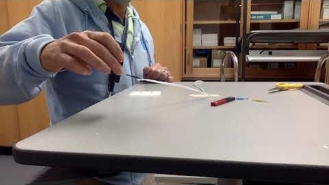 Floating Paperclip Demonstration