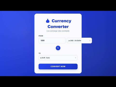 Free PHP Currency Converter Script