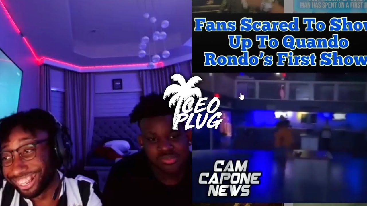 Quando Rondo Empty Show Annoying DIES OF LAUGHTER😂 after Looking at Quando Rondo's EMPTY SHOW ...
