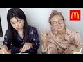 【朝マック】二日酔い女たちが寝起きで朝マック食べたらカオスすぎたwww