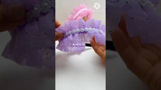 Easy Handmade baby Hairband 😍😍 DIY Hairband Making at Home🎀#shorts #ytshorts