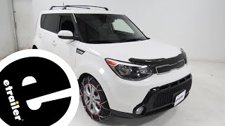 etrailer | Installing the pewag Snox Pro Tire Chains on your 2016 Kia Soul