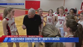 North Cross wins VISAA Division III first round game in girls basketball