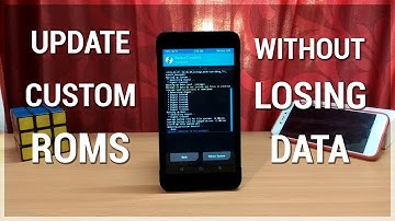 How to Update any Custom Rom to the latest version without losing Data or Formatting your device