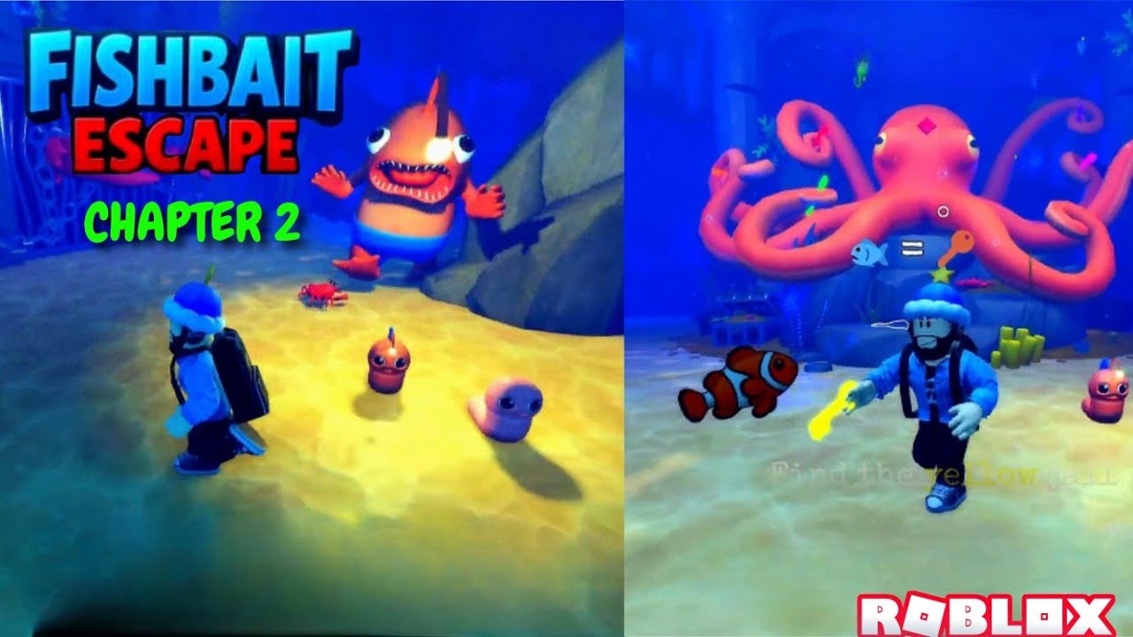 FISHBAIT ESCAPE *Chapter 2* All Keys (Roblox) - YouTube