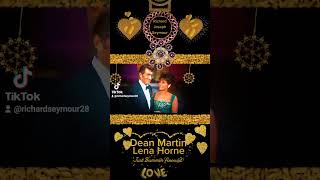 LENA HORNE &amp; DEAN MARTIN perform "Just Bummin' Around" on The Dean Martin Show (1960's)