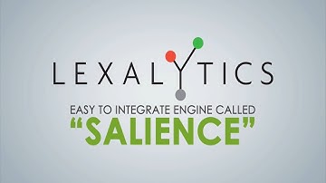 Why Lexalytics Salience Engine?