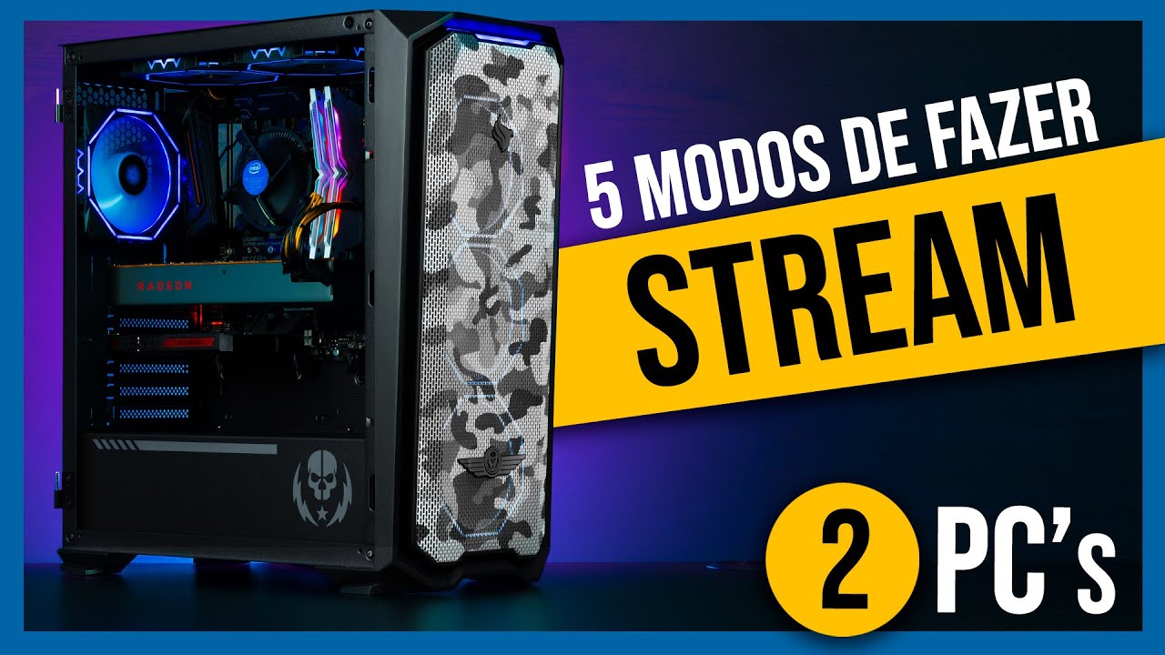 5 opções de PC para stream profissional!