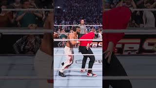 WWE 2K25 - Andrade w/ Alexa Carmella & Stratton signature moves on Andre Chase #Short