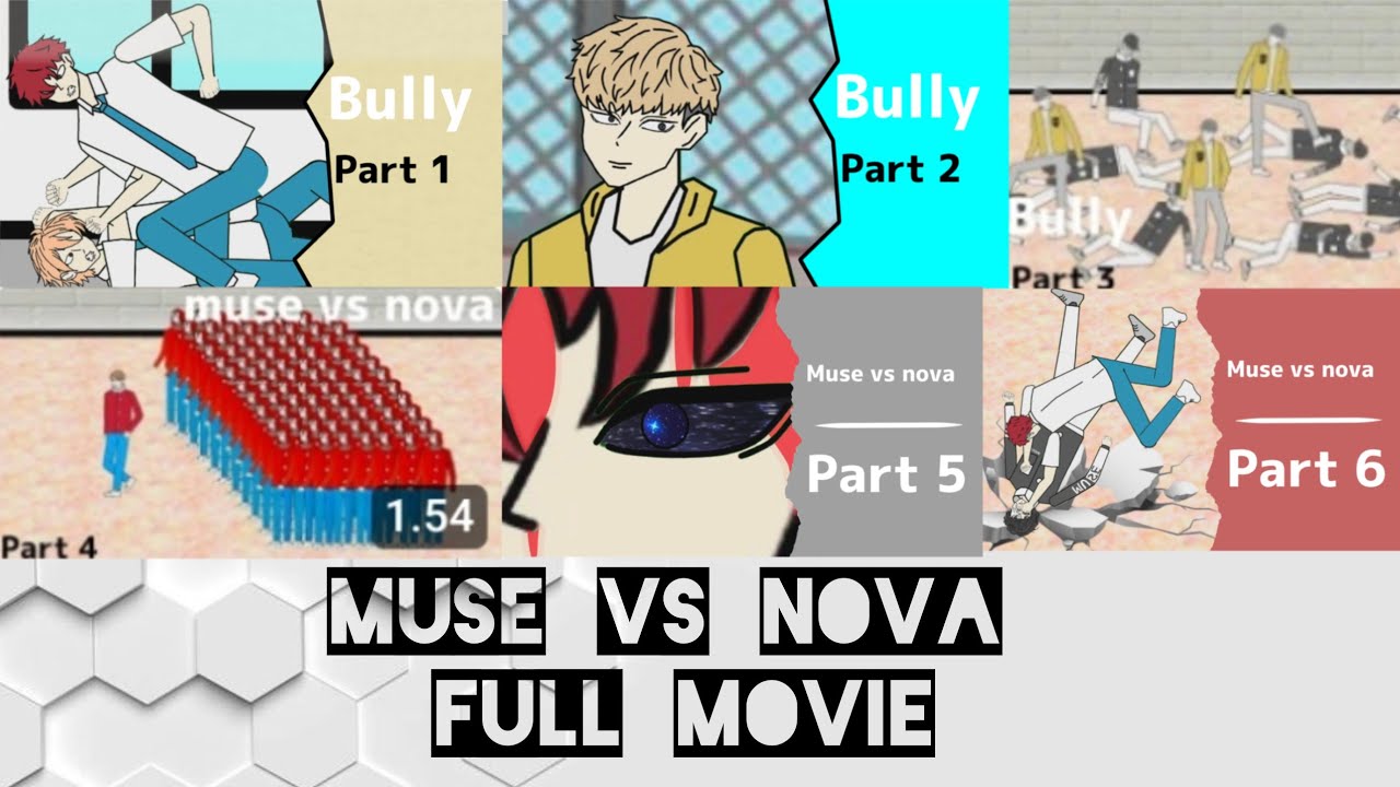 Muse VS Nova FULL MOVIE - animasi sekolah fight series 