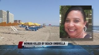 NOW TRENDING: Woman killed by beach umbrella