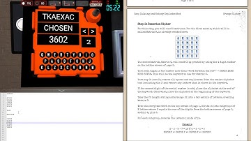 KTANE - How to - Orange Cipher