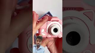 "Temu’s Mini Kids Camera 📸 Fun in Tiny Hands!" #minicamera #temu#asmr #unboxing