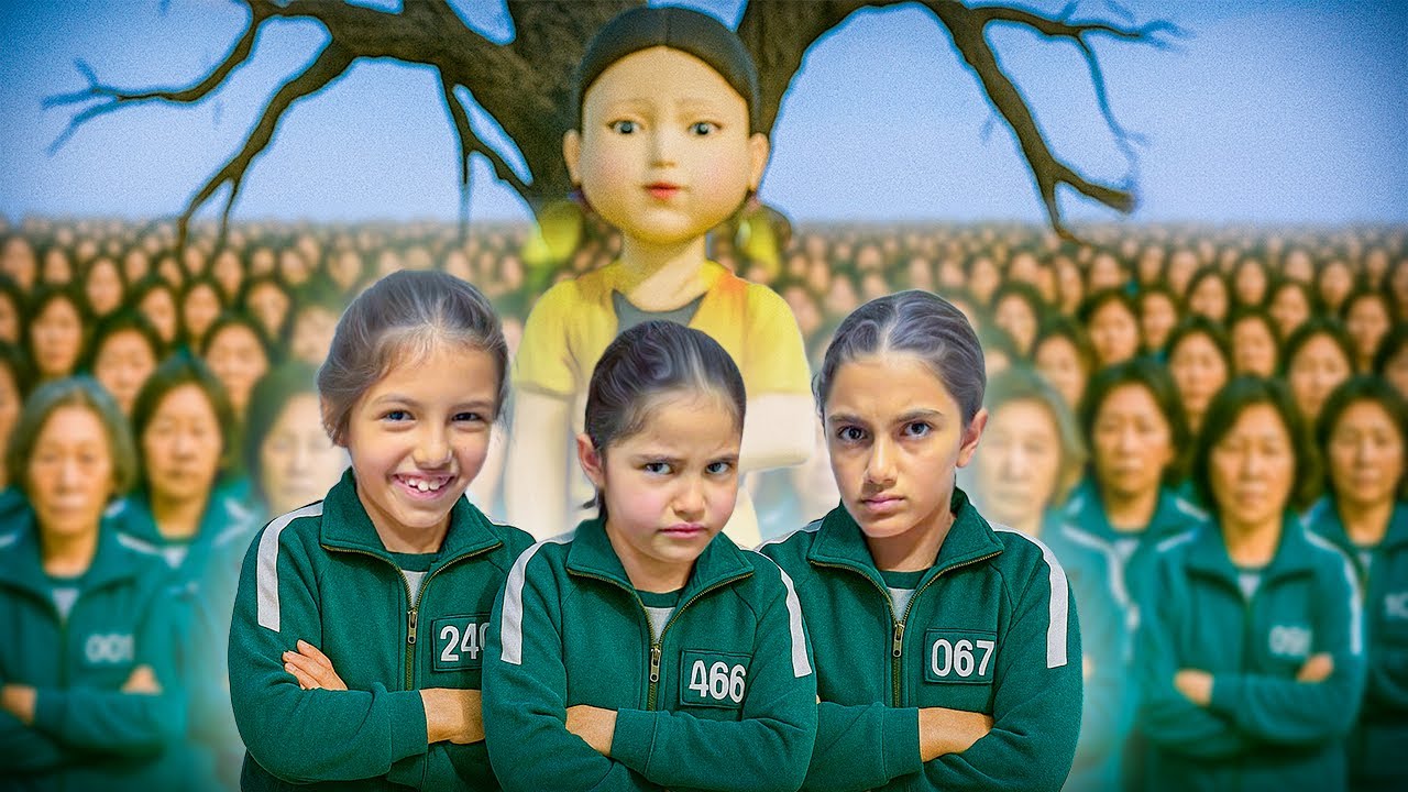 سوار وماسة في لعبة الحبار!! squid game