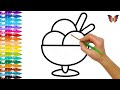 how to draw ice cream drawing kids