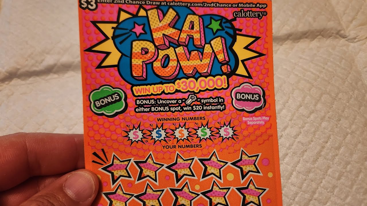 $3 Ka Pow! Scratcher - YouTube