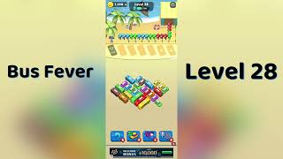 🚌 Bus Fever Level 28 Walkthrough | Step-by-Step Guide 🎮 | SolutionGuruji