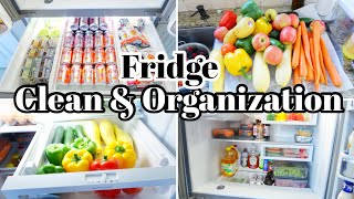 *Super Satisfying* FRIDGE CLEAN & ORGANIZATION| ALDI & COSTCO GROCERY HAUL| SATISFYING FOOD PREP