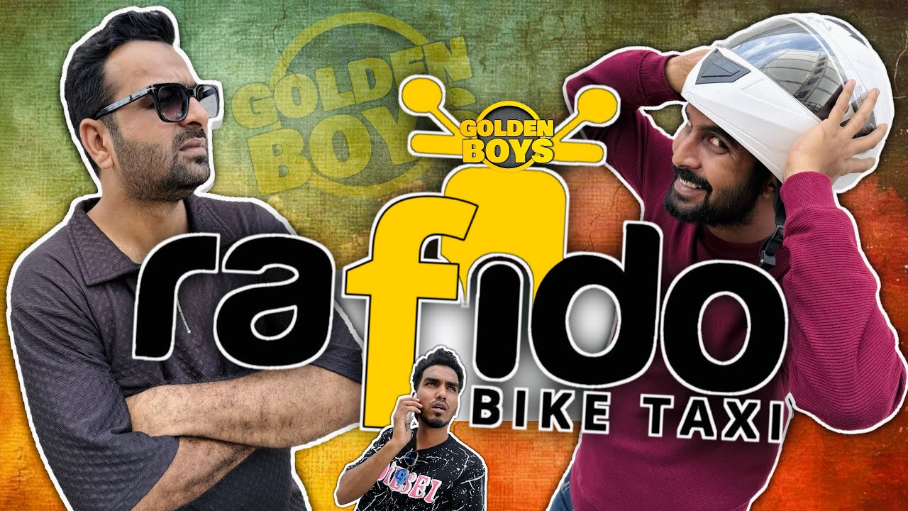 Rafido 🛵 Bike Taxi | Latest Hyderabadi Comedy | Hindi Comedy | Sameer Ali | Bilal Memon |Golden Boys