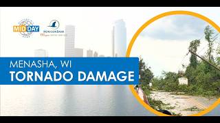 Menasha Mayor Addresses Tornado Damage | Wisconsin's Midday News