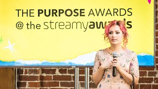 Molly Burke • Creator Honoree - Streamys Purpose Awards 2018