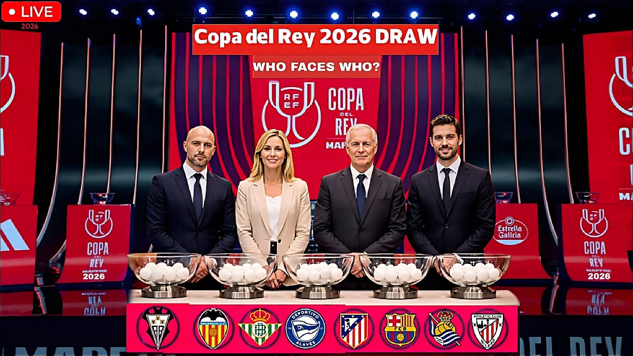 Copa del Rey 2026 Quarter-Final Draw - How and Where to Watch the New Draw