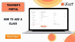 How To Add A Class as a Teacher on FindMyTution
