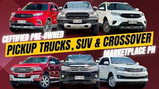 Best Buy Second Hand Pickup Trucks, SUV & Crossover | Fortuner Ranger Raptor Territory Hilux Everest Quality Pre Owned Vehicles