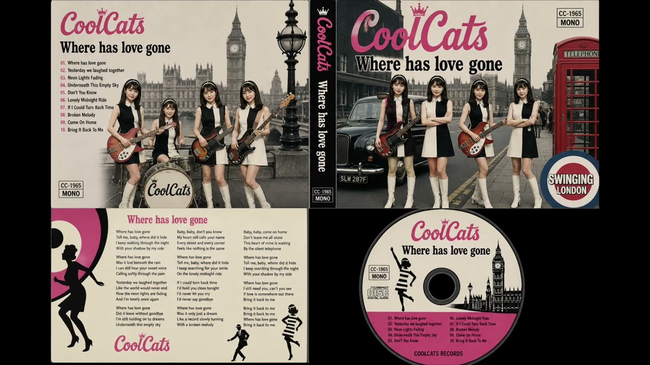 Where has love gone/CoolCats（60年代風ガールズグループスタイル