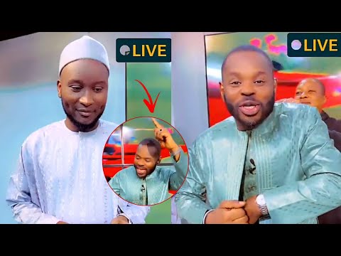 Pape cheikh Diallo tfm taquine oustaz modou fall sur le plateau de midi plus "dafaye poudeurou..