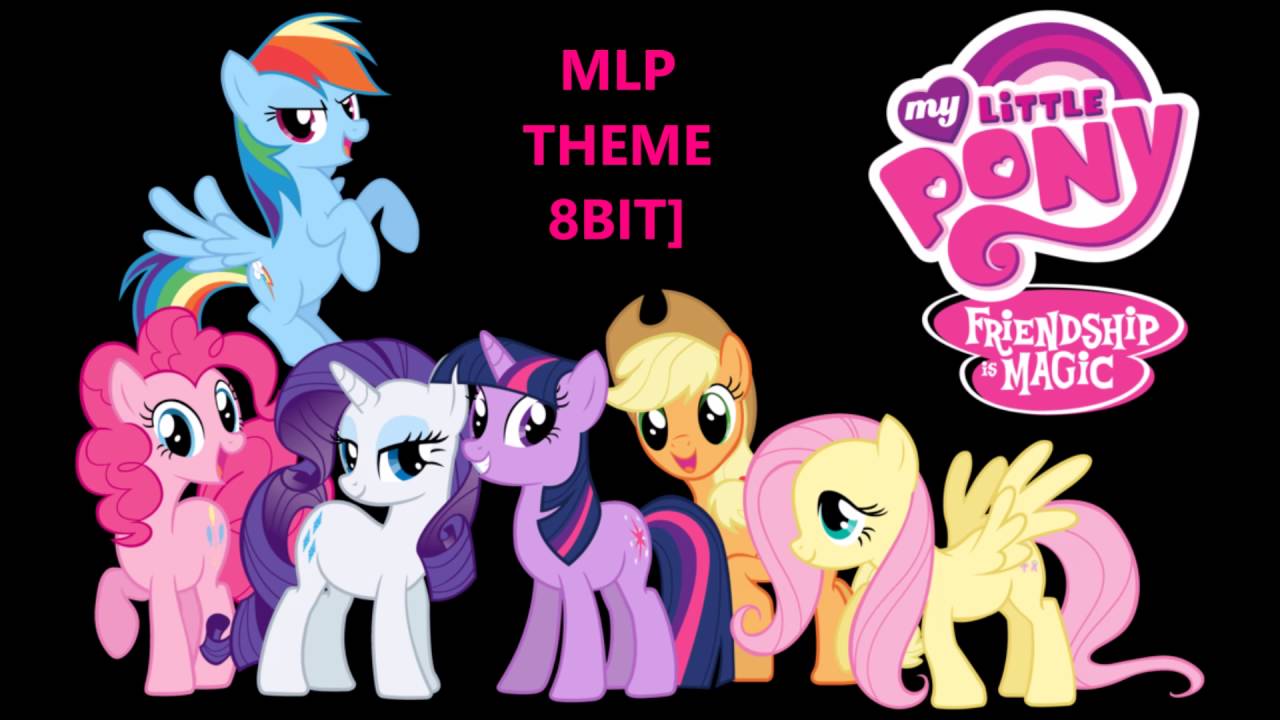 My little pony theme. Mane 6. Пони шестерка. МЛП Мейн 6. MLP Mane 6.