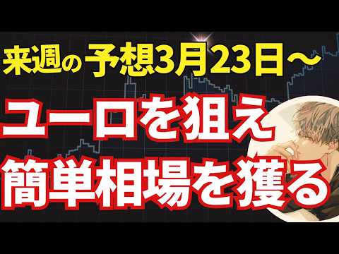 来週のFX相場分析！狙いはユーロ系だ！難しい相場はスルーしよう【投資家プロジェクト億り人さとし】