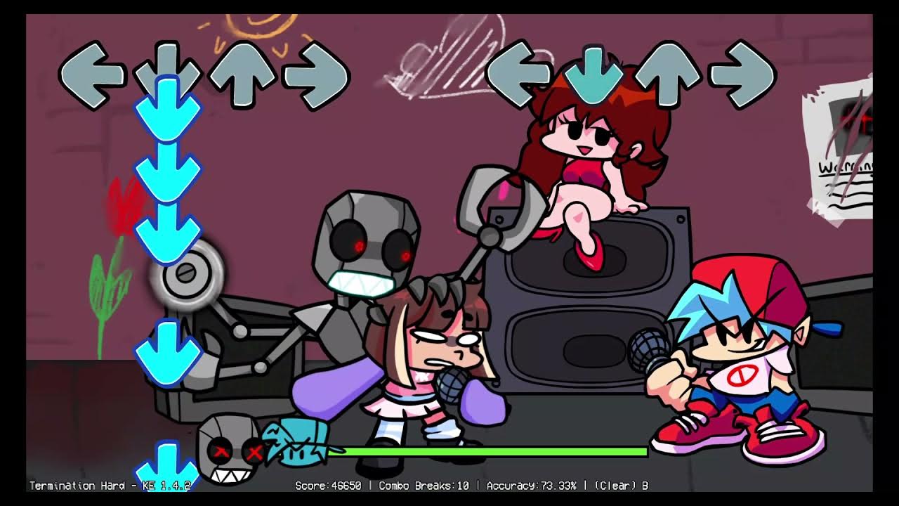 Fnf QT, Termination Practice 1 YouTube