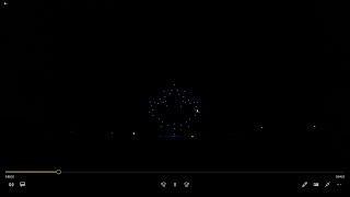Drone Light Show Canada - Canada Day Drone Show - Without Music