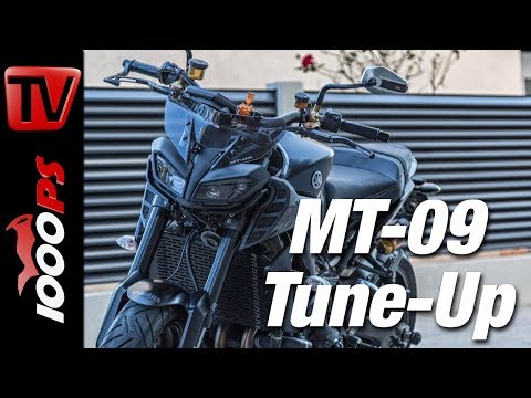 Yamaha MT-09 2017 Tuning Projekt - mehr Leistung, Fahrwerk und Optik Yamaha MT-09 2017 Tuning Projekt - mehr Leistung, Fahrwerk und Optik