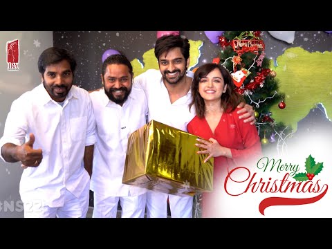 Team #NS22 #CHRISTMAS Celebrations | @Naga Shaurya#ShirleySetia | Aneesh , Sai SreeRam #IRA