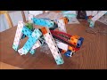 ブロックで組み立てる電動歩行ロボット！～アーテックロボ・リンク２；Motorized Walking Robots Built with "ArTec" Brick Blocks.