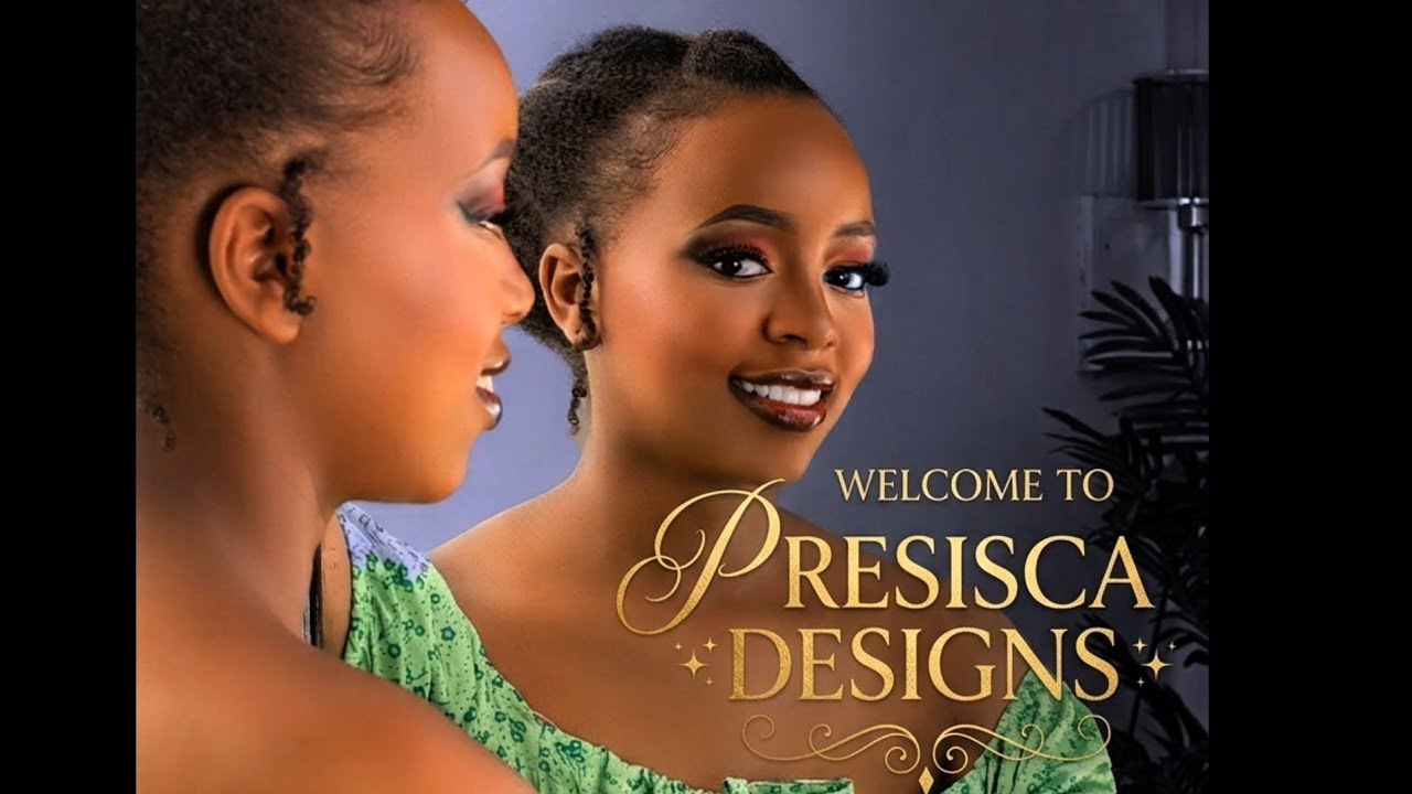 Simple natural hair styling 