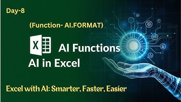 🚀 "Master AI in Excel: Format Data Instantly!" #ExcelAI #AIinExcel #ExcelTips #AITools #ai #trend