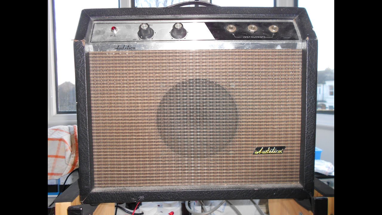 Audition Guitar Amp  (Woolworths UK)